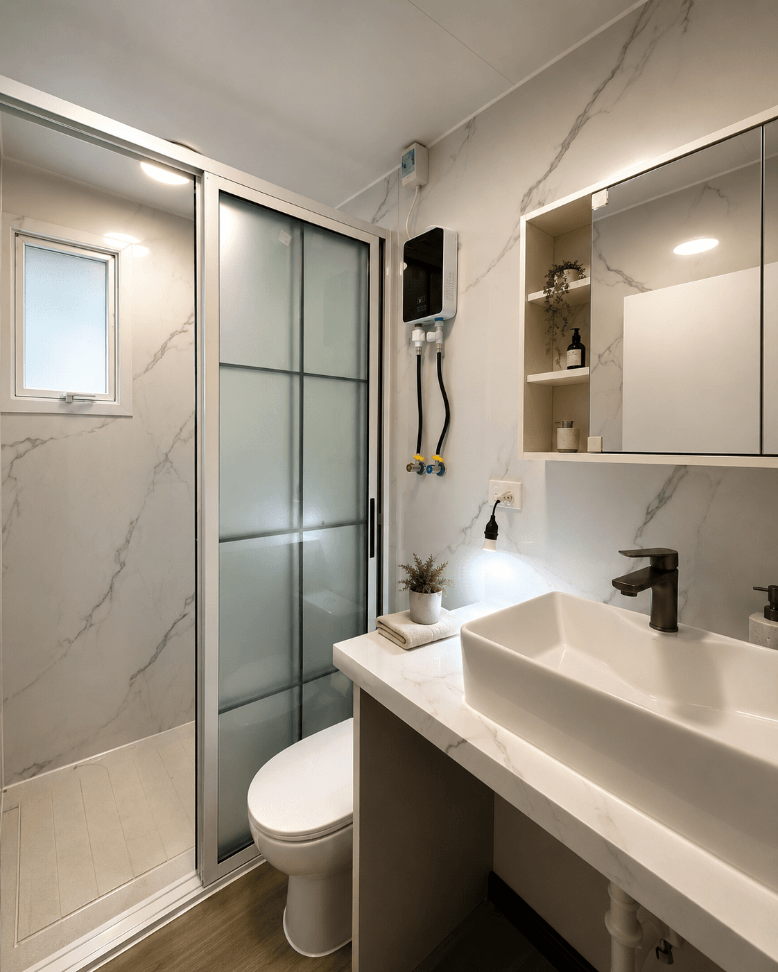 Modern kitchen finishes